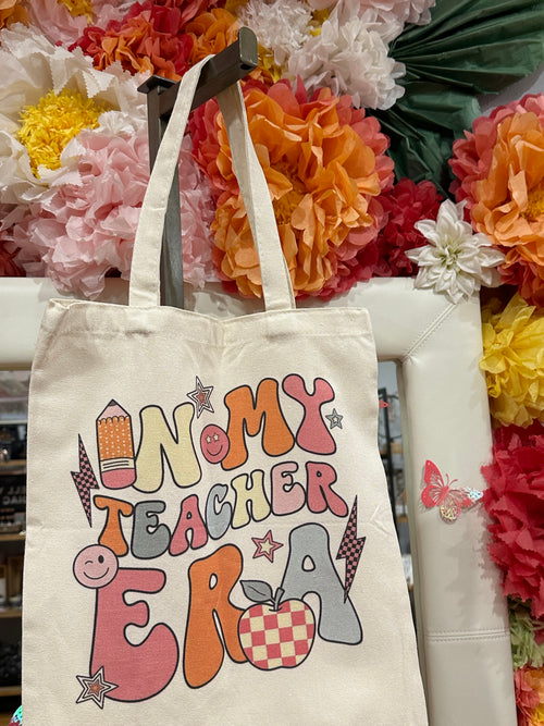 Teacher Tote Bags | 4 Styles