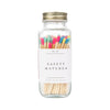 Safety Matches, Multicolor Rainbow Tip