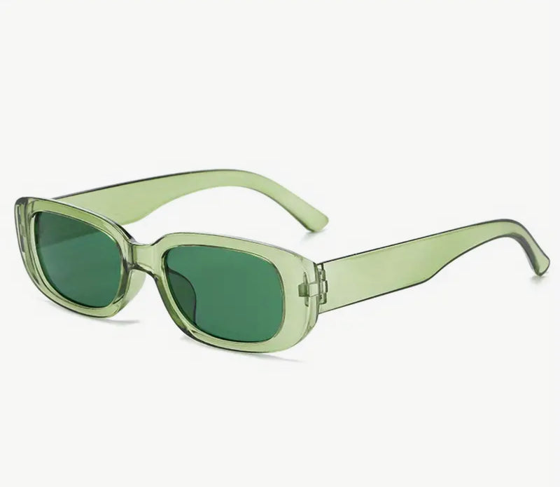 Y2K Lucky Green Sunglasses