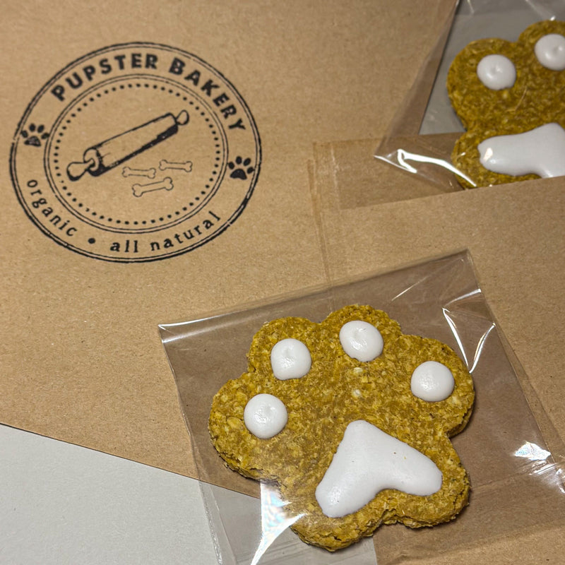 Peanut Butter Flavored Dog Treat Paws