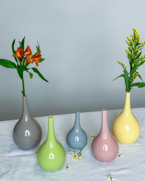 Glossy Colored Vase (4 colors)