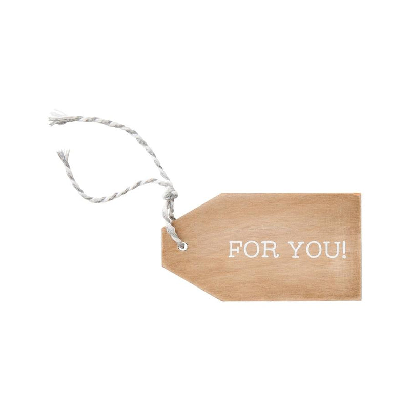 For You Wooden Gift Tag