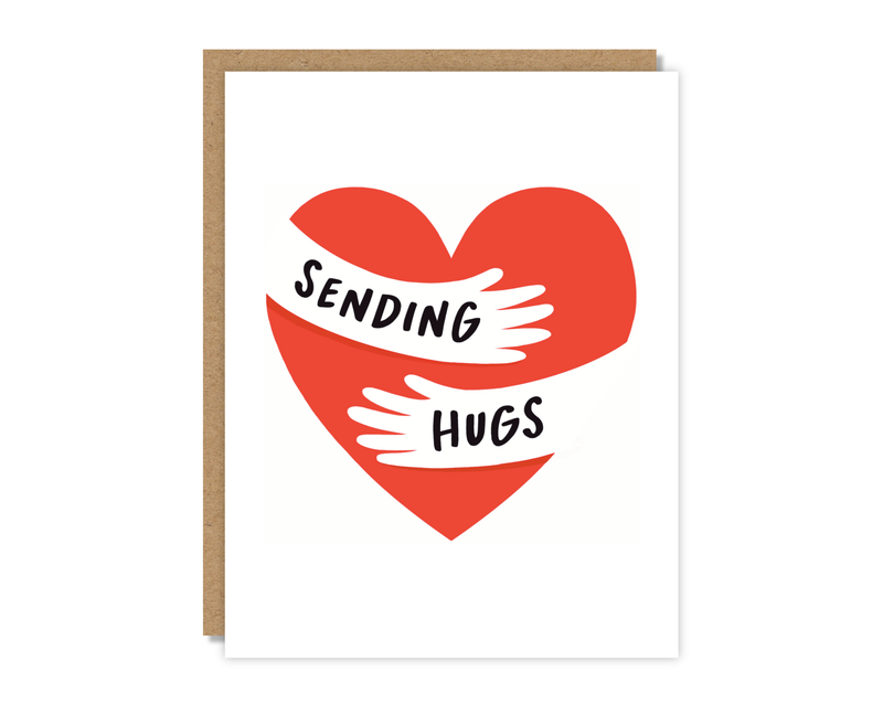 Sending Hugs Greeting Card