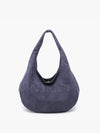 Navy Katherine Slouchy Hobo Bag