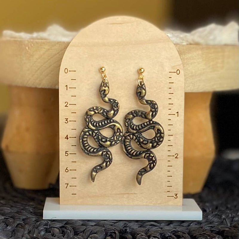 Swiftie Earrings - REP Snake Dangles