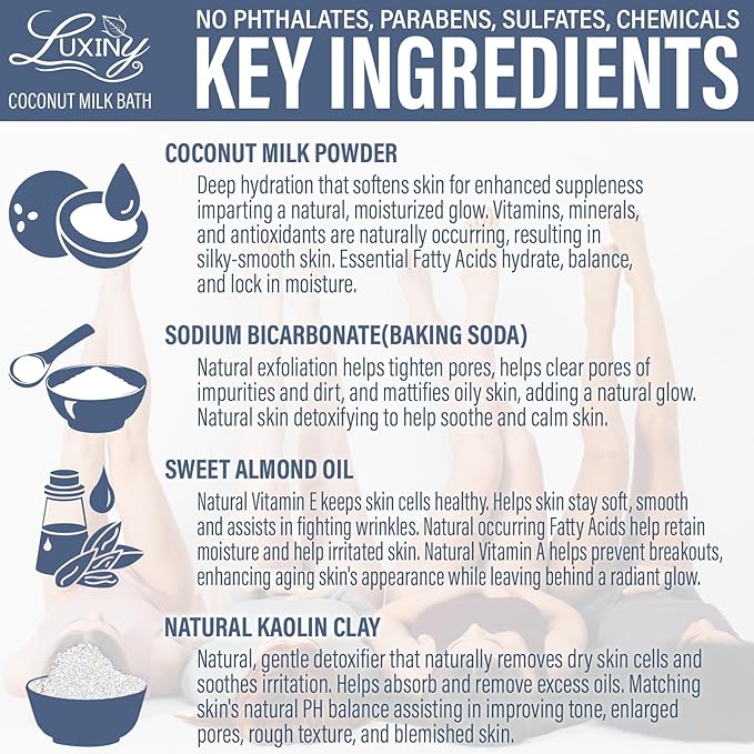 Coconut Milk Bath Soak - Citrus Blast or Rosemary Lavender