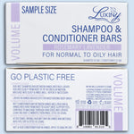 Rosemary Lavender Shampoo & Conditioner Bar Sample Set