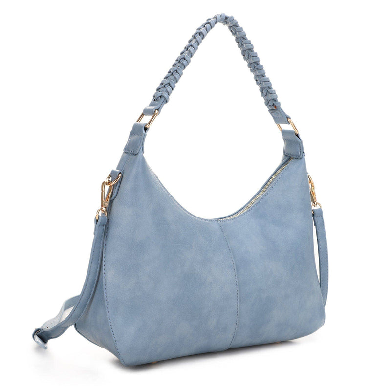 Susan Blush Curved Bag