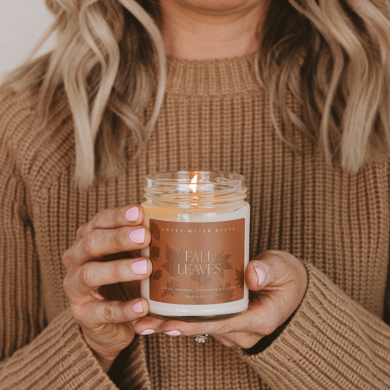 Fall Leaves 9 oz Soy Candle