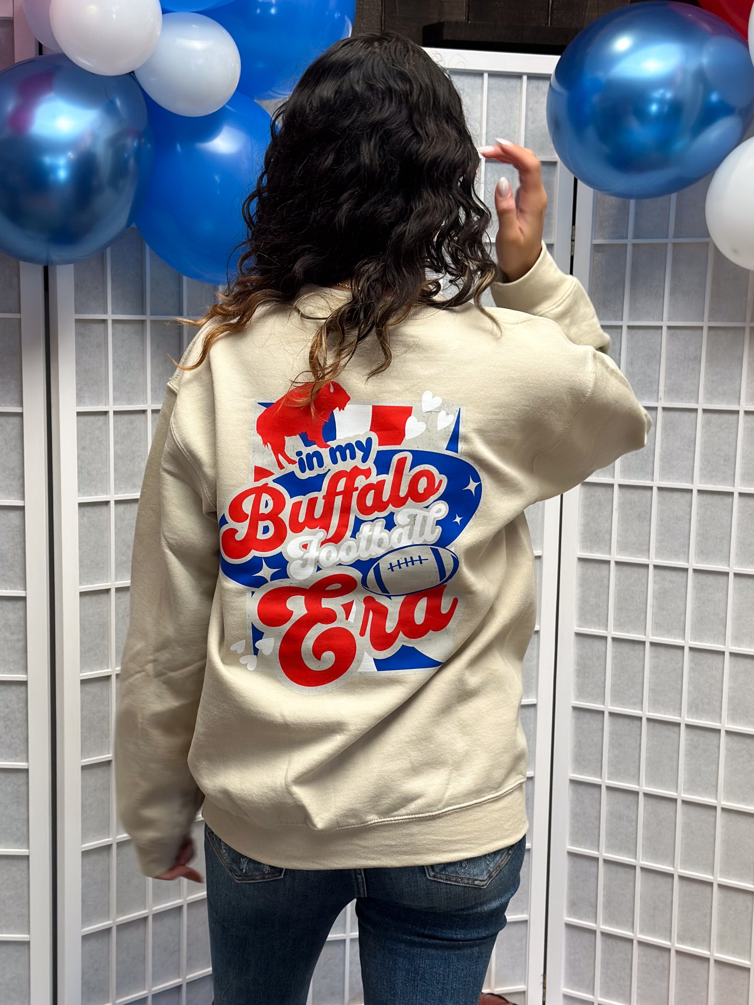 Buffalo Bills Mafia Denim Hooded Jacket