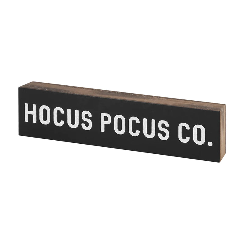 Hocus Pocus Wooden Decor Sitter