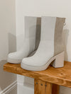 Olivia Patch Cream Boots