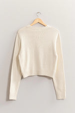 Ivory Knit Sweater