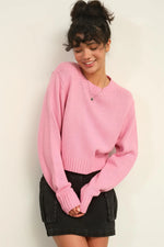 Light Pink Knit Sweater