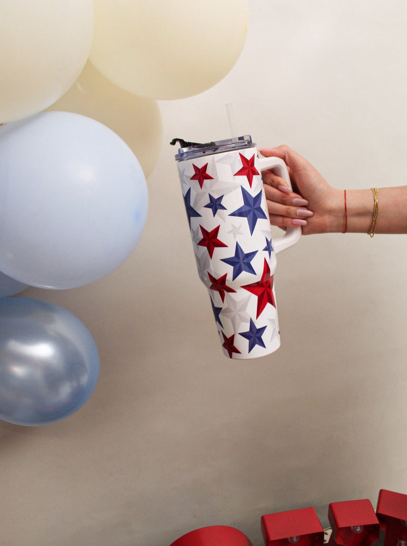 Stars All Over Tumbler Cup