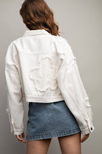 White Flower Jacket