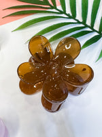 Jelly Flower Claw Clips