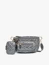 Arianna Quilted Nylon Belt Bag w/ Pouch | 3 Colors