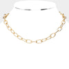 Lily Gold Chain Link Necklace