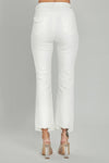 Olivia White Distressed Jeans