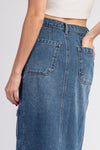 Denim Cargo Skirt