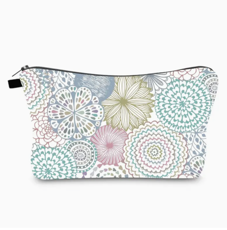 Patterned Toiletry Bag