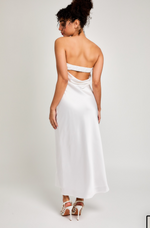 Say I Do Satin Maxi Dress