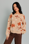 Fall Bows & Leaves Sweater