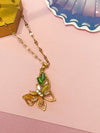 Butterfly Charm Necklace | Hypoallergenic