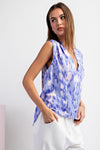 Periwinkle Sleeveless Blouse