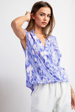 Periwinkle Sleeveless Blouse