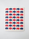 Buffalo Bills Inspired Swedish Dish Towel