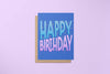 Happy Birthday card - Sparkles