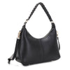 Susan Black Curved Bag