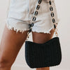 Summer Daze Straw Bag | Crossbody strap included