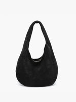 Black Katherine Slouchy Hobo Bag