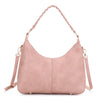 Susan Blush Curved Bag