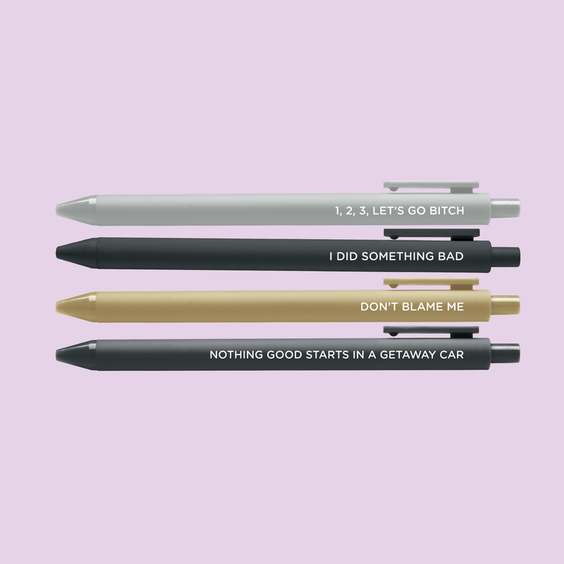 Big Reputation Gel Pen Set