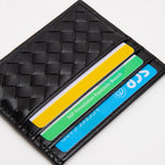 Gold Kori Woven Cardholder