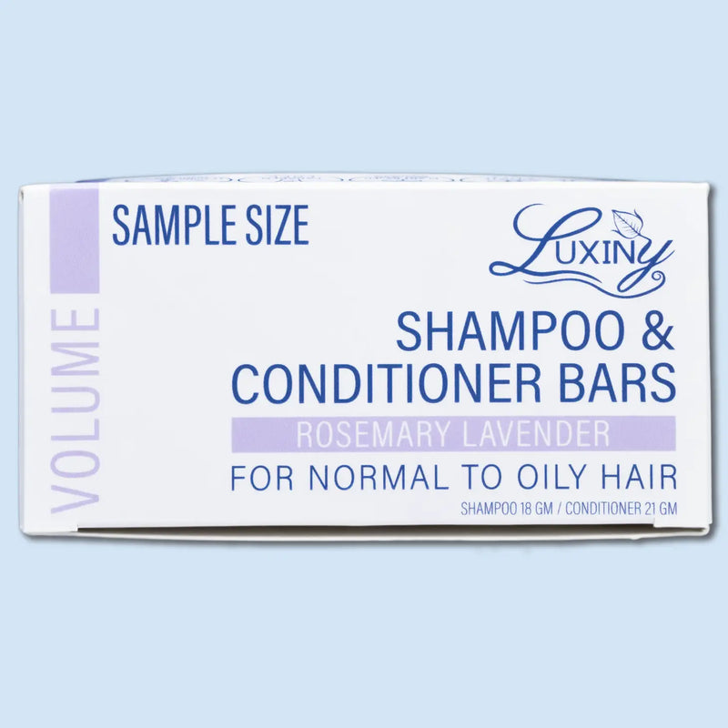 Rosemary Lavender Shampoo & Conditioner Bar Sample Set