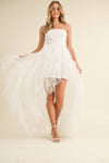 Tulum Cascade White Dress