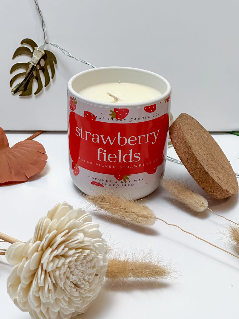 Strawberry Fields Candle