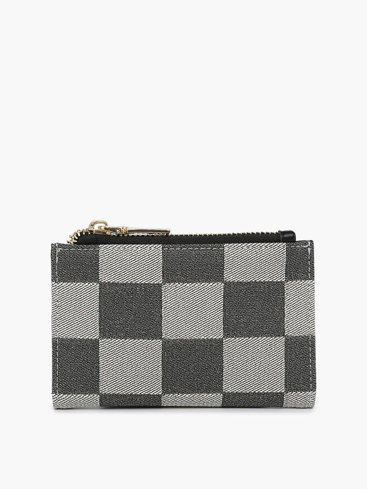 Zara Checkered Wallet – Rove Jewelry Accessories and Gifts