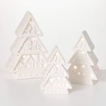 Lighted Christmas Trees (3 Sizes)