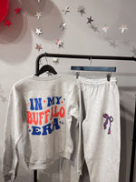 In My Buffalo Era Bow Sweatshirt