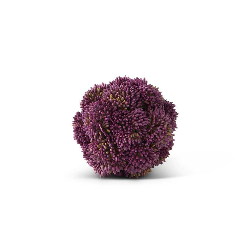 4 Inch Dark Purple Sedum Ball