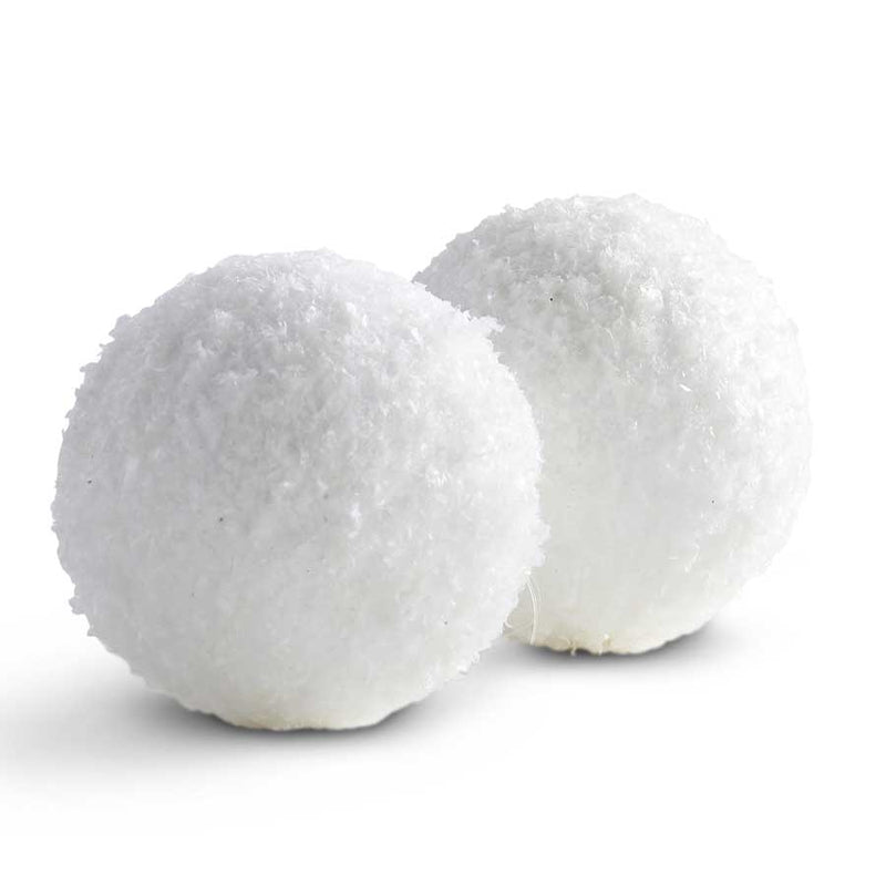 4 inch Round Textured Snowball