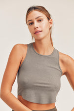 Cropped Racer Back Cami