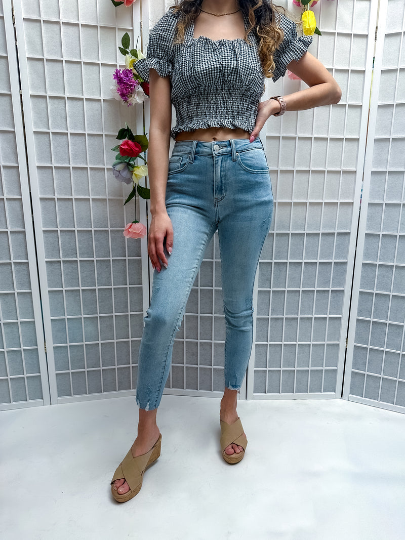Jackie Mid-Rise Skinny Jeans