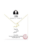 Gold Dipped Zodiac Constellation Necklace